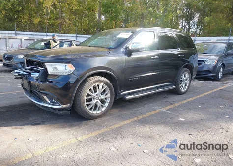 2014 Dodge Durango Citadel из США, поврежденный, VIN 1C4SDJET8EC278091